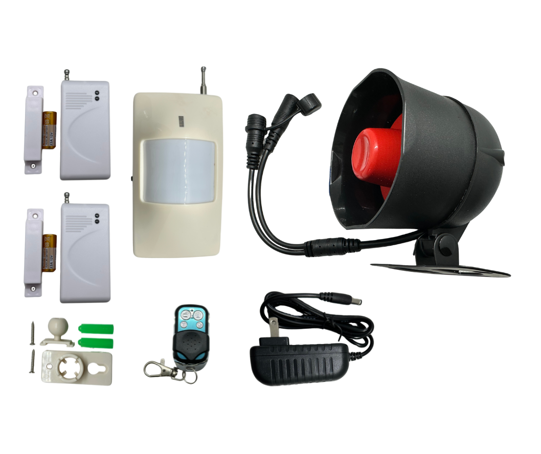 Kit Alarma Comunitaria inalámbrica wifi (T) Con Sirena 120v 90 Watts -  Recover Sistemas de Seguridad